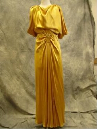 Gold Formal Dress/Slip