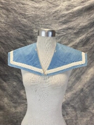 Blue Removable Sailor Collar