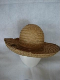 Large straw hat