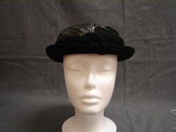 Feathered Bowler Hat