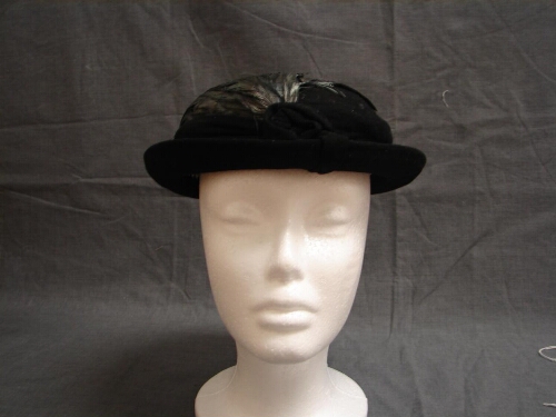 Feathered Bowler Hat