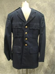 Police Jacket Gold Buttons