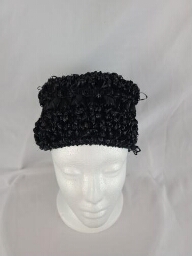 Black loop Hat