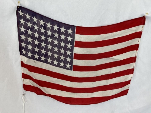 Small 48 Star United States Flag.