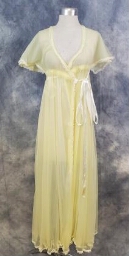 Yellow Tricot Nightgown
