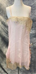 Pink Chiffon Slip/Nightgown