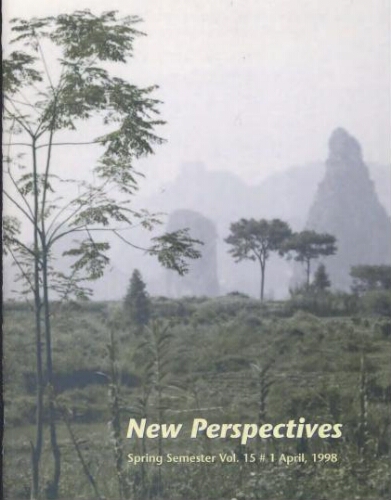 Ricks College New Perspectives 15, No. 1 - April, 1998