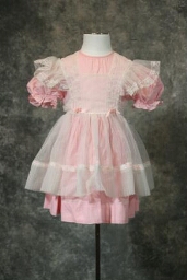 Lace Netting Pinafore Dress