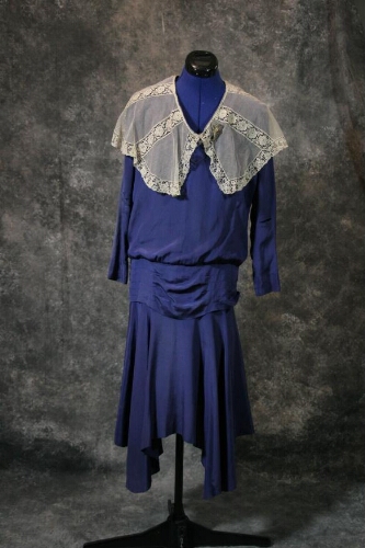 Satin Royal Blue Dress