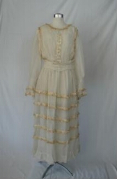 White Wedding dress 1919