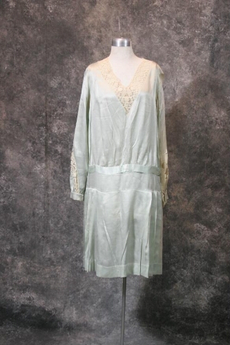 Silk Mint Green Dress