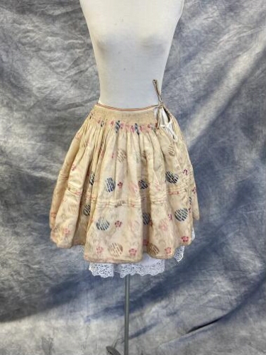 Painted Skirt with Petticoat
