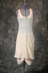 Cotton Wool Tank-Style Swim Dress