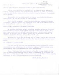 Faculty Bulletin, Volume 3, No. 8, February 18, 1967