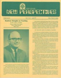 Ricks College New Perspectives Vol. 1, No. 8 -  April 1977