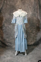 Blue Colonial Costume Dress