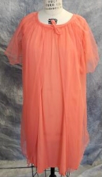 Orange Peignoir Robe