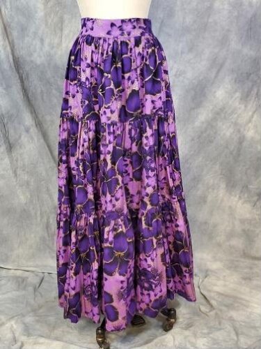 Purple Peasant Skirt