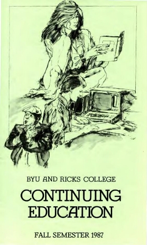 BYU and Ricks College Continuing Education Fall Semester 1987