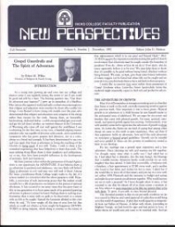 Ricks College New Perspectives 4, No. 2 - December, 1987