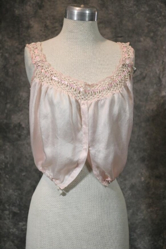 Pink Silk Camisole