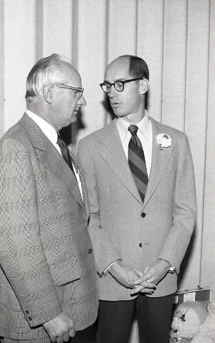 President Henry B. Eyring and Alumnus