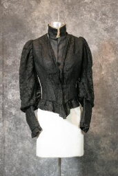 Cotton Lined Jacket With Lace