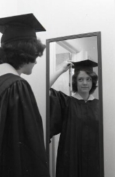Portrait of graduating student
