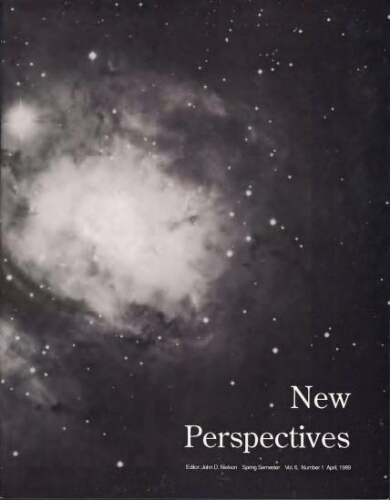 Ricks College New Perspectives 6, No. 1 - April, 1989