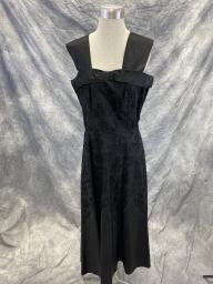 Black Formal Taffeta Dress