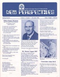 Ricks College New Perspectives 3, No. 1 -December, 1982